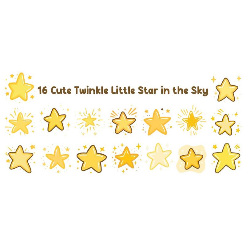 16 Cute Twinkle Little Star in the Sky - Features Image 1