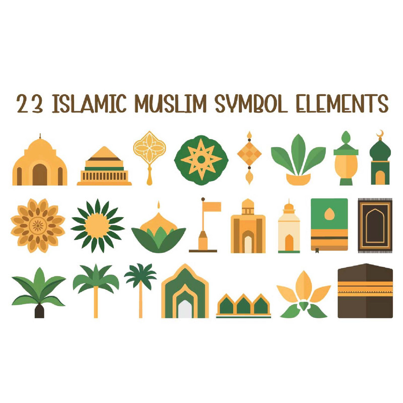 23 islamiska symbolelement - Features Image 1