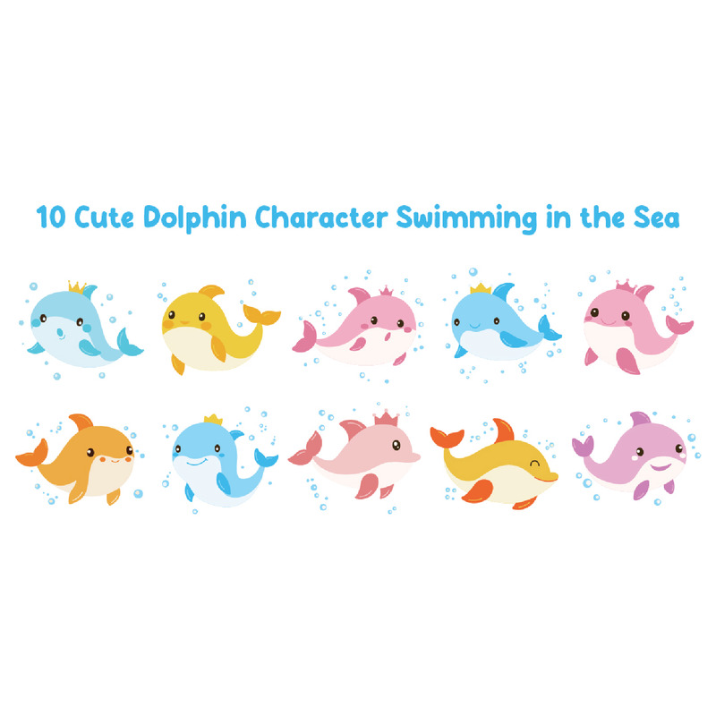 10 Söta delfiner som simmar i havet - Features Image 1