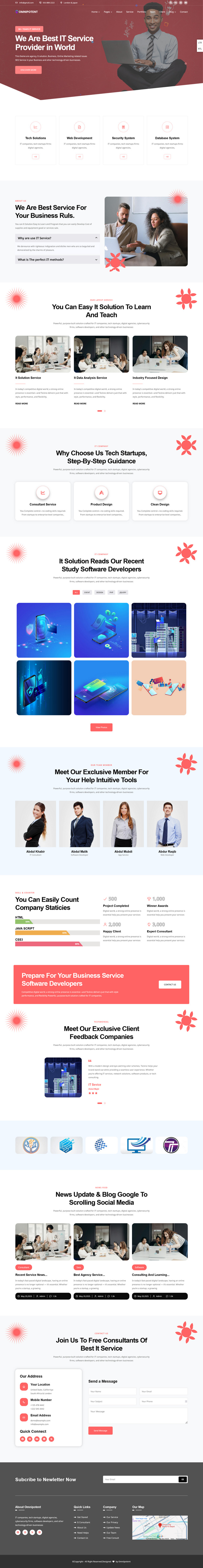 Almachtig -sjabloon voor zakelijke website met meerdere pagina's - Features Image 1