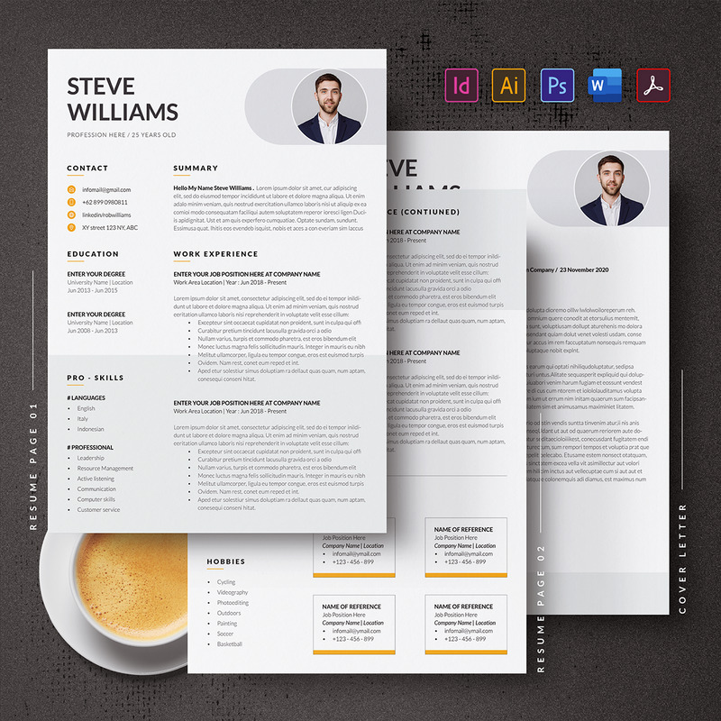 Simple Resume or CV Templates - Features Image 4