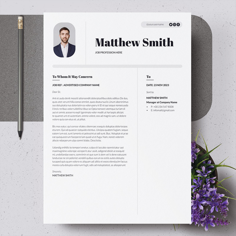 Curriculum moderno o modelli di CV - Caratteristiche Immagine 3