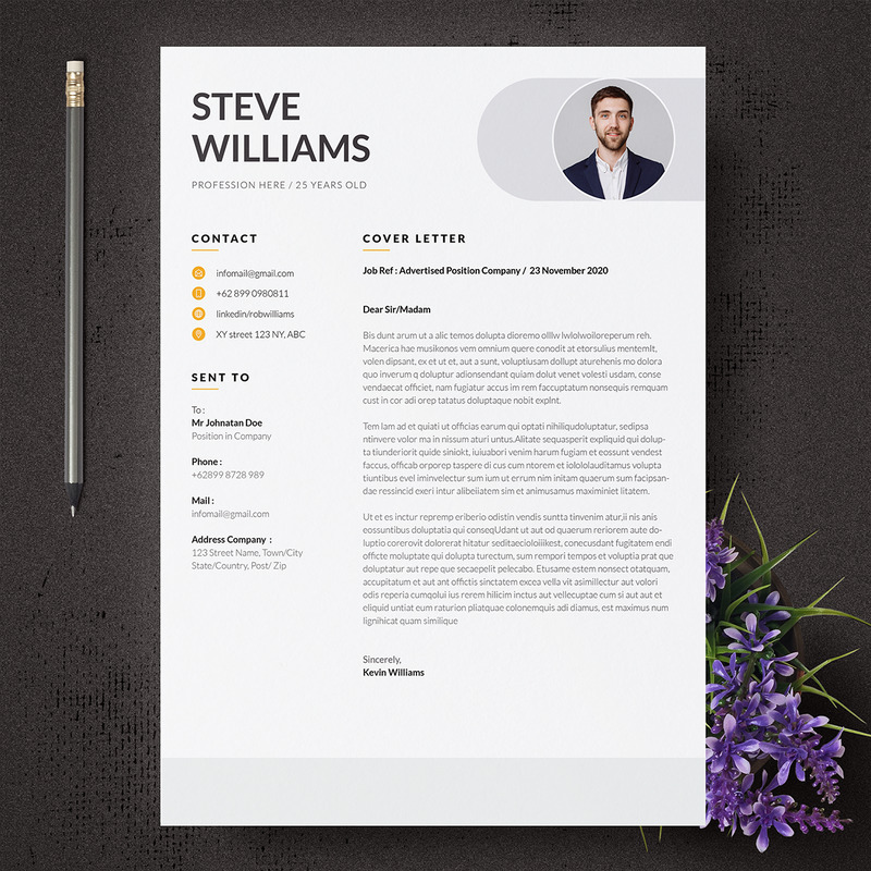 Simple Resume or CV Templates - Features Image 3