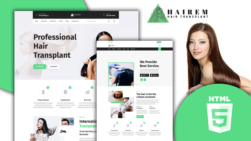 Hairem - Hair Tranplant Service HTML5 Template - Features Image 1