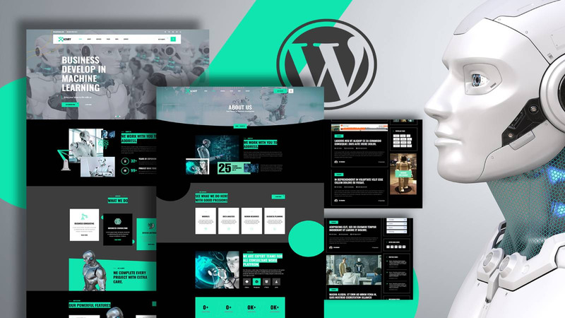 Azary - Robot And AI WordPress Theme - Features Image 1