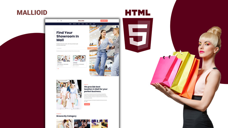 Malloid - Mall Listing Html Template - Features Image 1