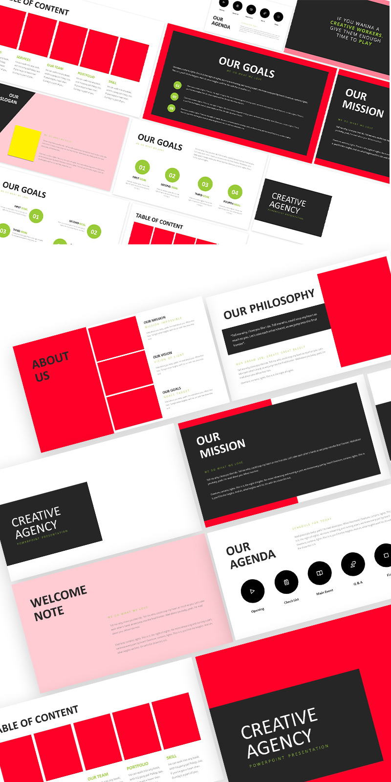 Creative Agency Company Powerpoint Template - Features Image 1
