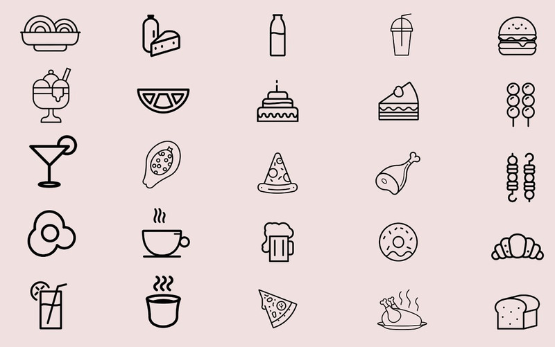 50 Icono De Comida Premium PNG Clipart - Características Imagen 6