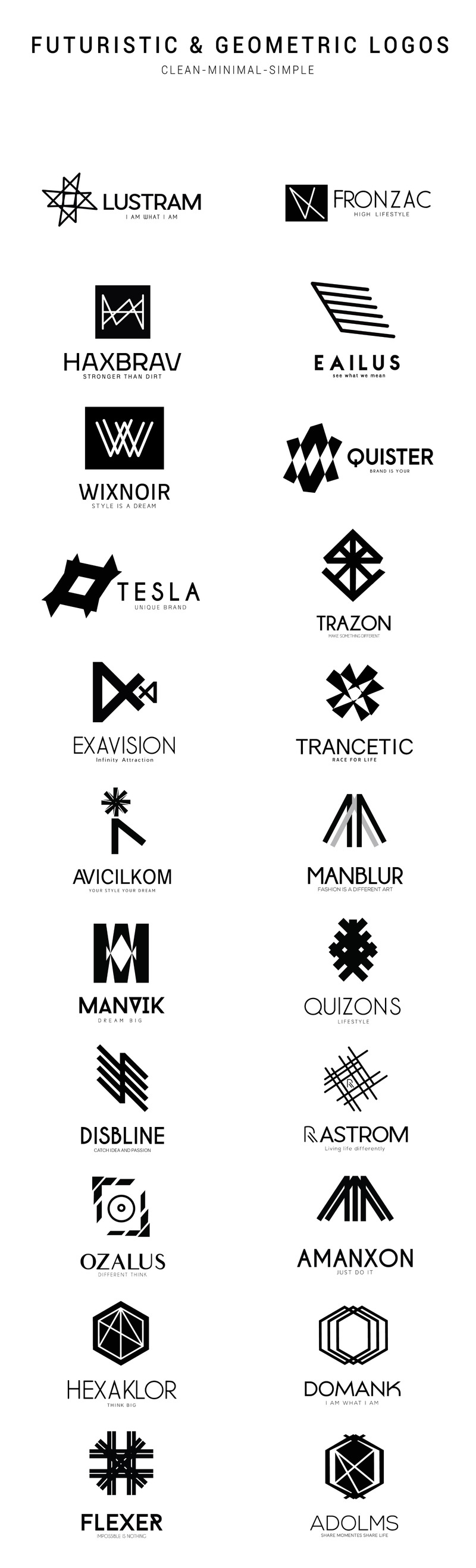 1400+ Logos Mega Bundle Pack - Features Image 36