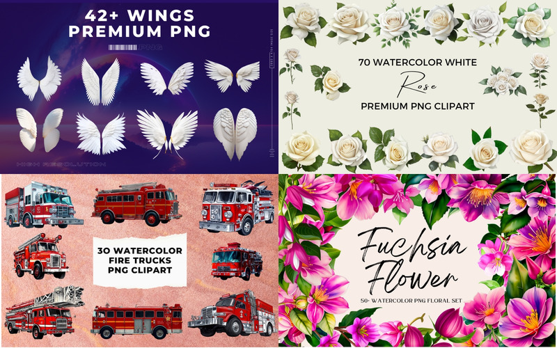 4689+ PNG Clipart Elements Bundle - Features Image 16