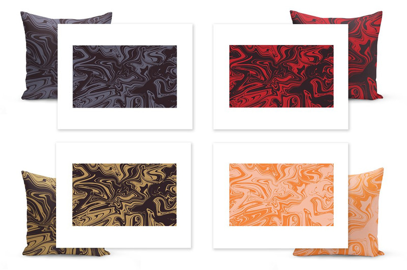 100 Liquid Marble Texture and Pattern Background Vol 9 - Features Image 24