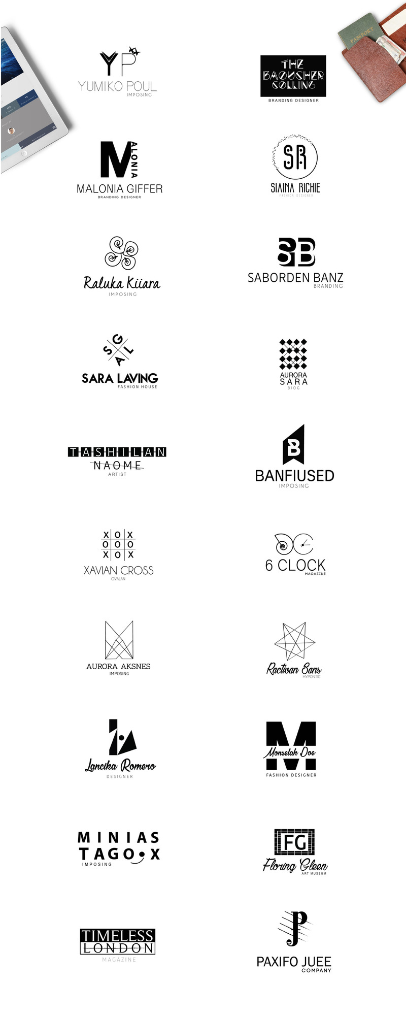 1400+ Logos Mega Bundle Pack - Features Image 21