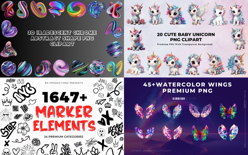 4689+ PNG Clipart Elements Bundle - Features Image 20