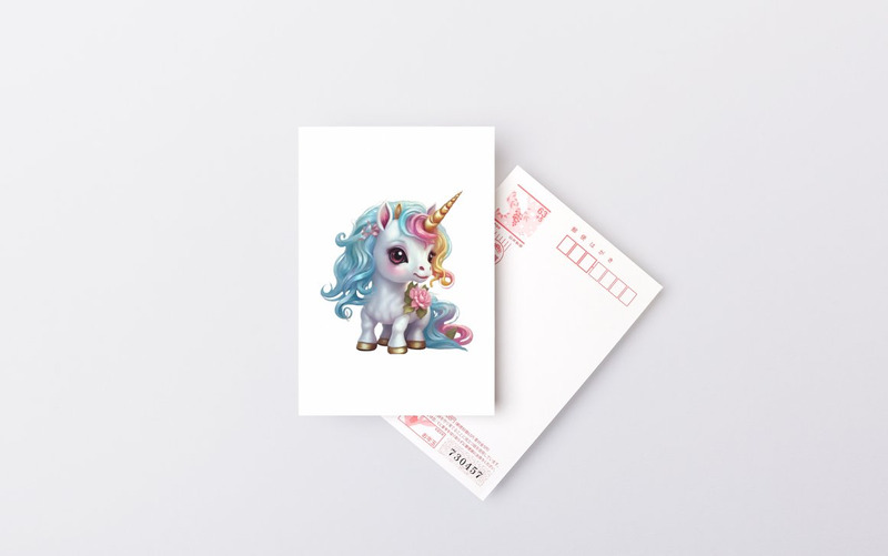 20 clipart PNG di unicorno carino per bambini - Caratteristiche Immagine 3