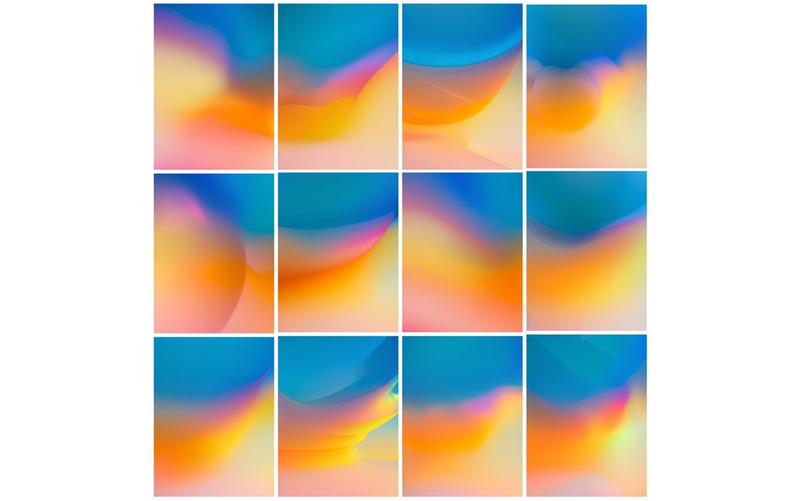 Gradient Rainbow Texture Background - Features Image 5
