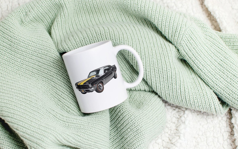 40 Muscle Cars Premium PNG Clipart - Features Image 1