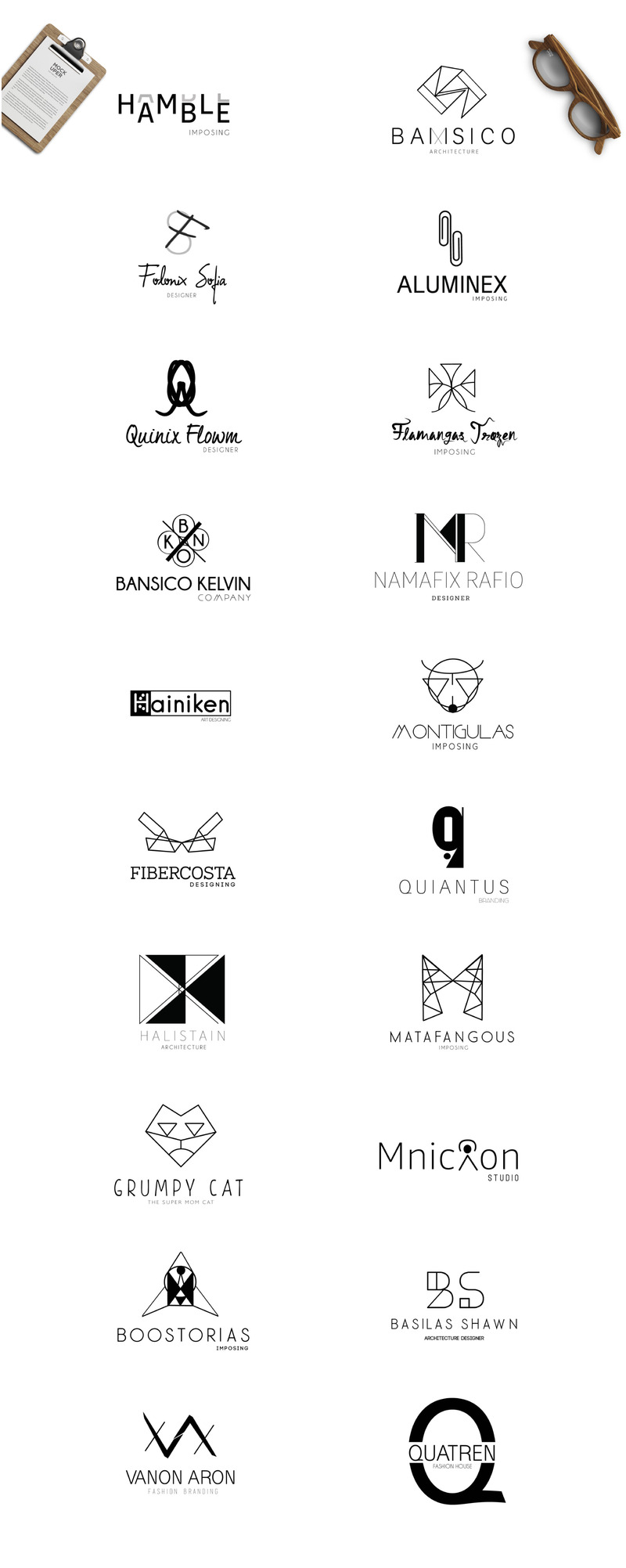 1400+ Logos Mega Bundle Pack - Features Image 20