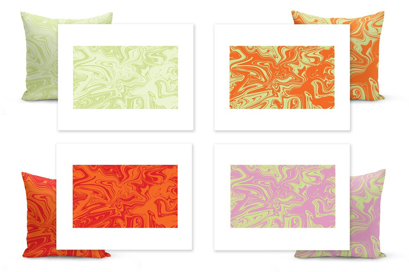 100 Texture de marbre liquide et fond de motif Vol 2 - Caractéristiques de l’image 18