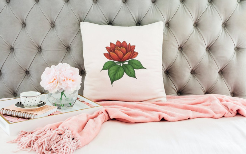 Handgezeichnete Blätter und Blumen Clipart - Eigenschaften Bild 1