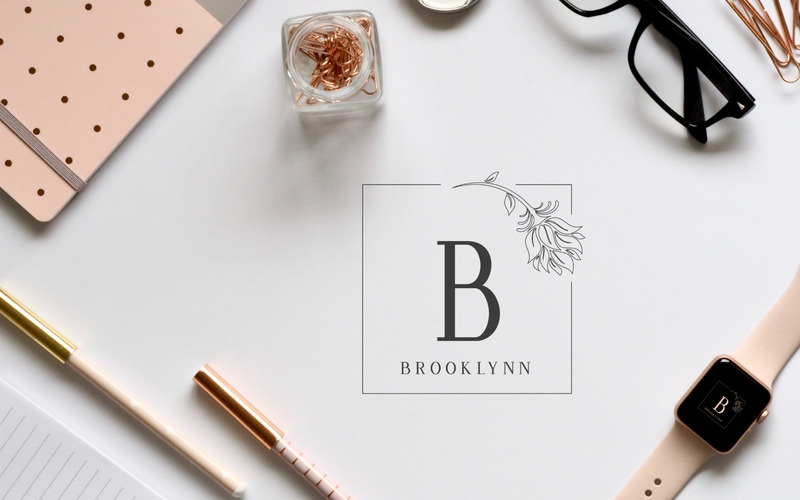 B Letter Floral handgemaakte logo-sjablonen - Features Image 6