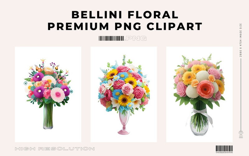 Bellini Floral Premium PNG prediseñada - Características Imagen 12