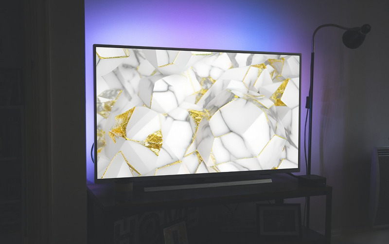 Priorità bassa di struttura di marmo bianco oro - Caratteristiche Immagine 2