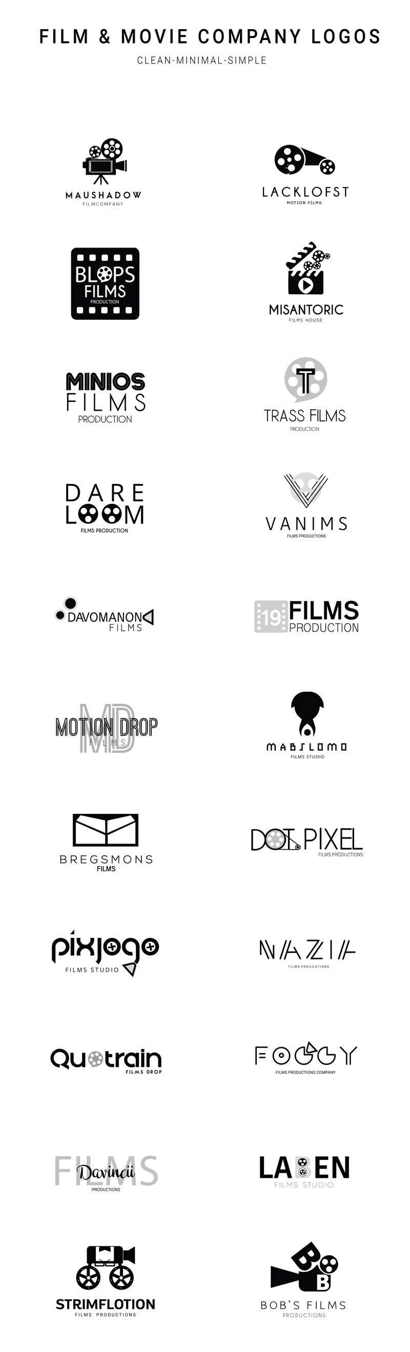 1400+ Logos Mega Bundle Pack - Features Image 28