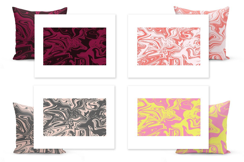 100 Liquid Marble Texture and Pattern Background Vol 9 - Features Image 2