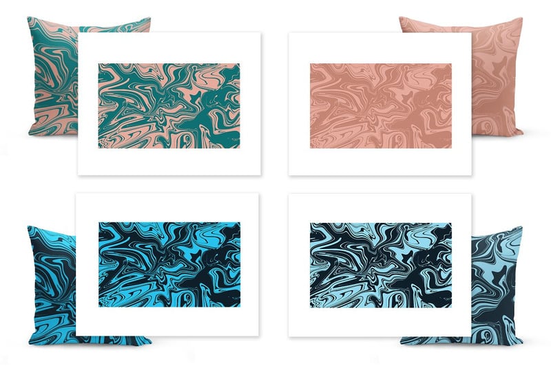 100 Liquid Marble Texture and Pattern Background Vol 9 - Features Image 6