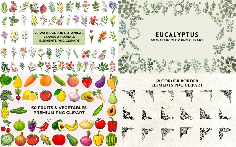 4689+ PNG Clipart Elements Bundle - Features Image 21