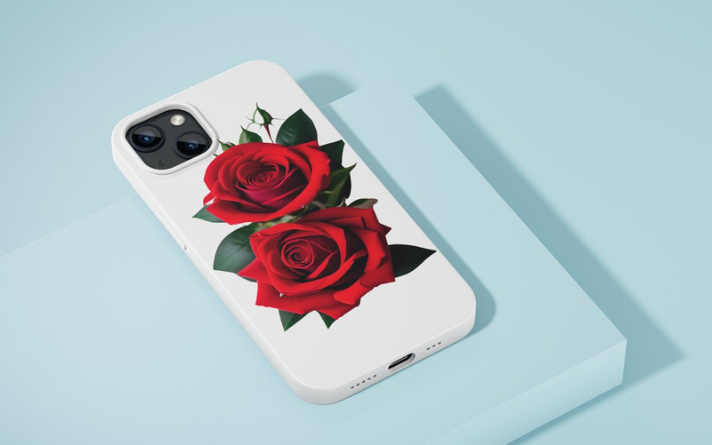 Paquete PNG premium floral rosa roja - Características Imagen 5