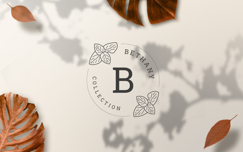 B Letter Floral handgemaakte logo-sjablonen - Features Image 2