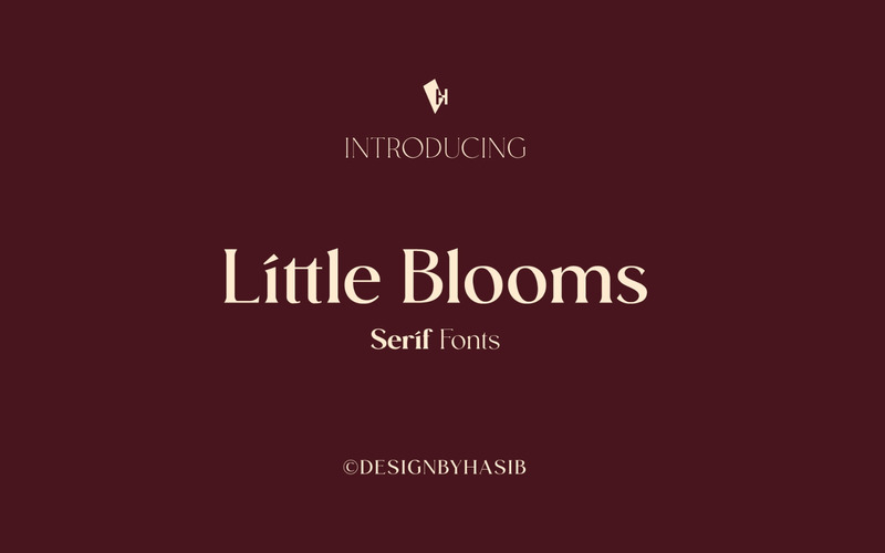 Little Blooms – Elegant Serif Font - Features Image 1