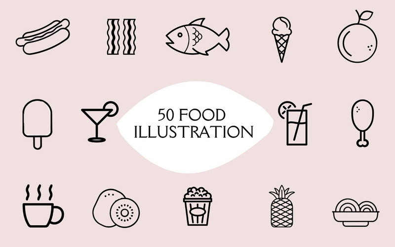 50 Icono De Comida Premium PNG Clipart - Características Imagen 8