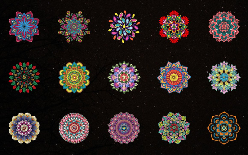 Premium Folk Art Pattern PNG Clipart - Features Image 8