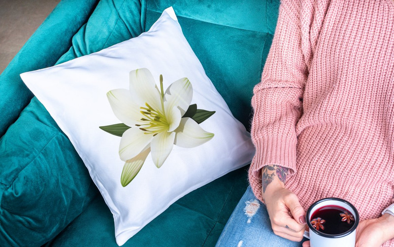 70 White Lily Flower PNG Clipart - Features Image 1