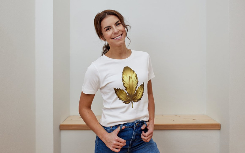 77 Rose Gold Yaprak ve Çiçek Klipart - Features Image 2