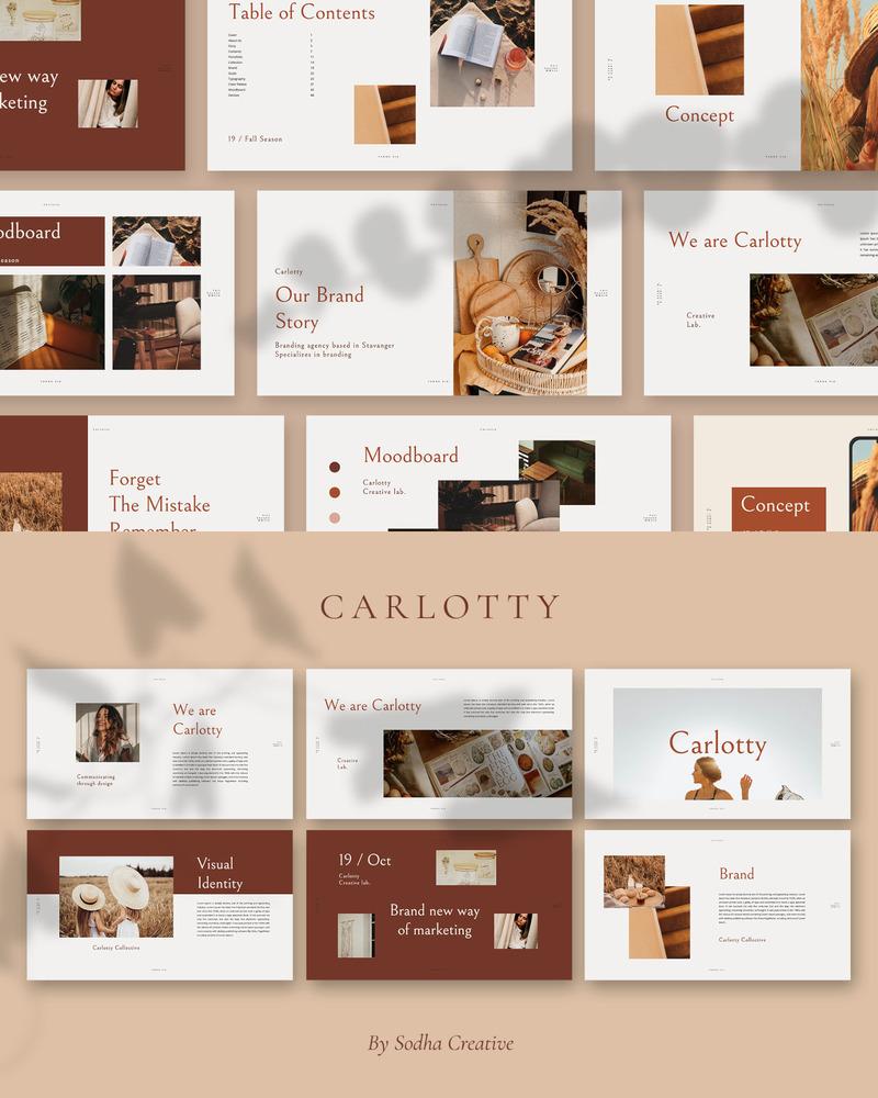 CARLOTTY PowerPoint Template - Features Image 1