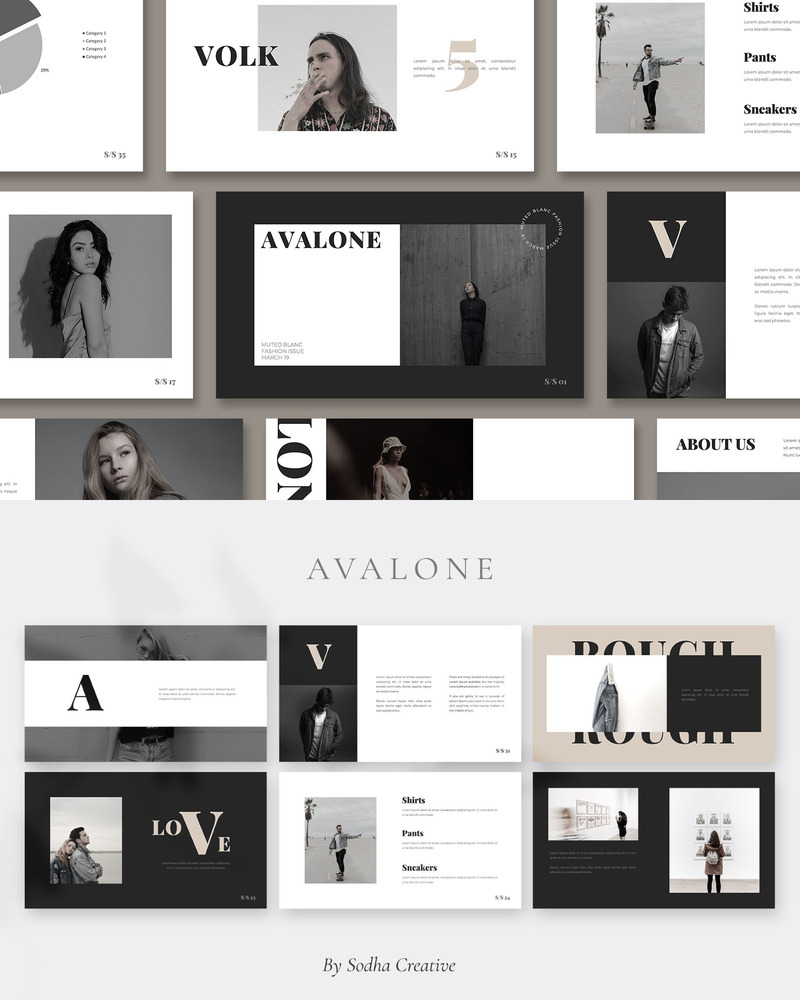 AVALONE Google Slides Template - Features Image 1