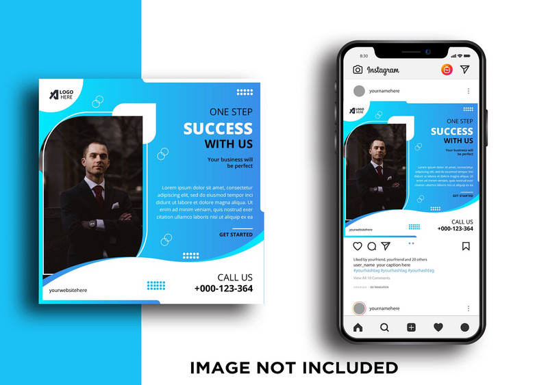 Business Social Media Post Template - Features Image 1