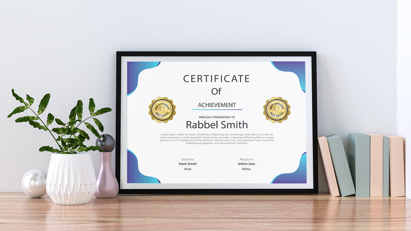 Creative Diploma Certificate Design - Features Image 2