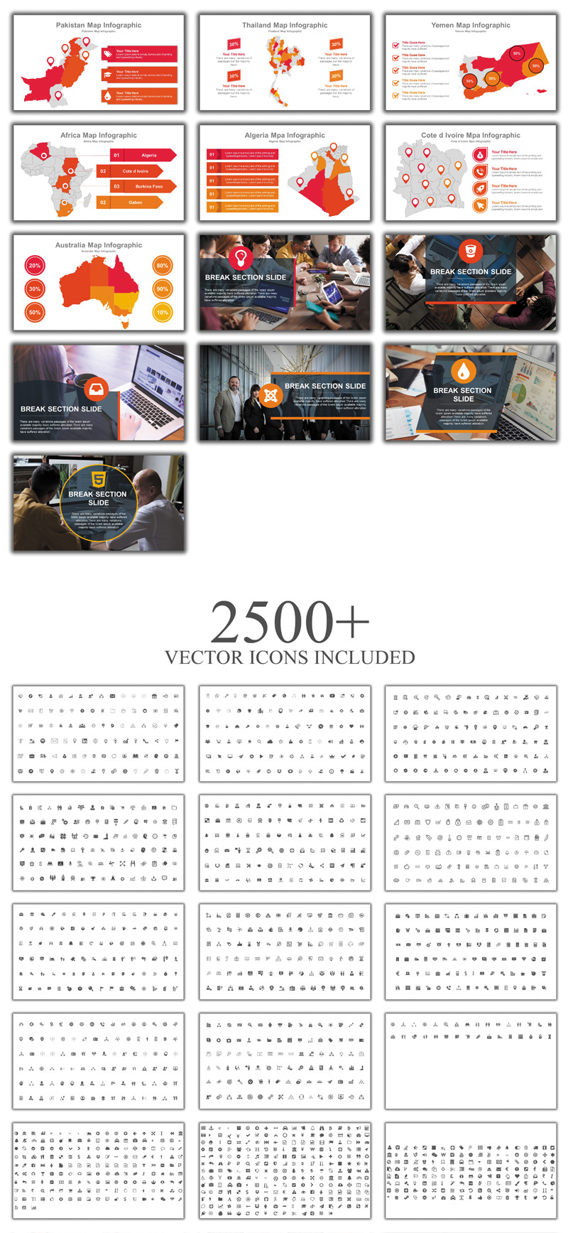 Perfecte zakelijke PowerPoint-presentatiesjabloon - Features Image 2