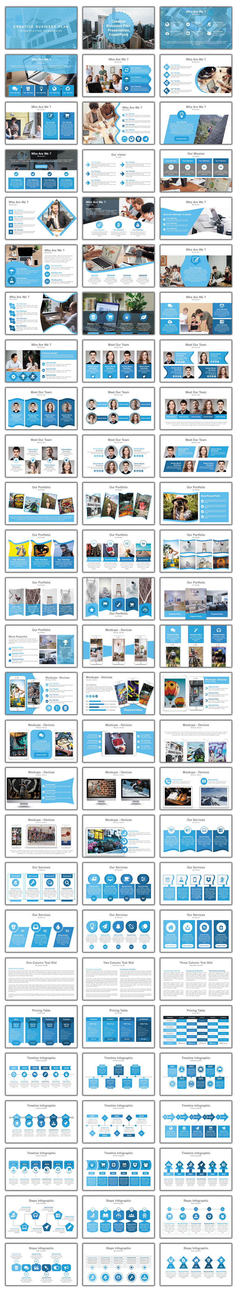 Corporate Business Multipurpose Keynote Presentation Template - Features Image 1