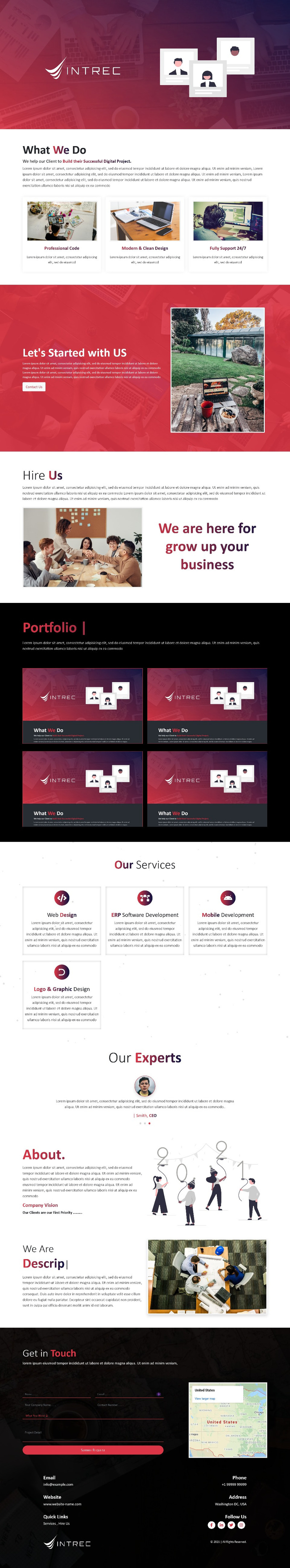 Intrec - Startup Multipurpose Bootstrap 5 One Page Templates - Features Image 5