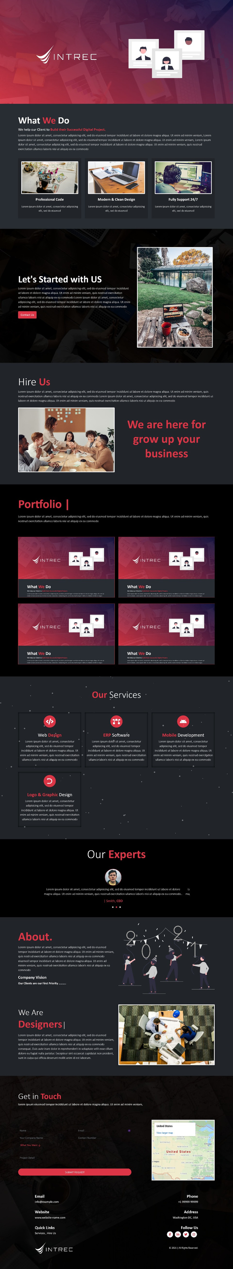 Intrec - Startup Multipurpose Bootstrap 5 One Page Templates - Features Image 3