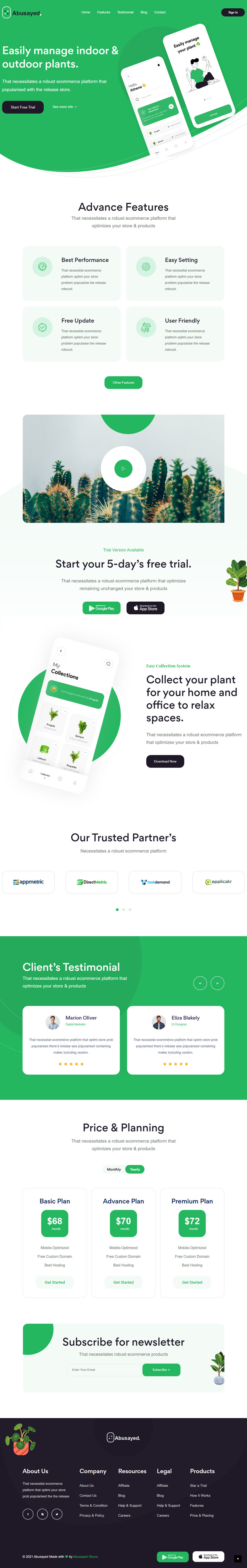 Abusayed - App Landing Page Template - Features Image 1