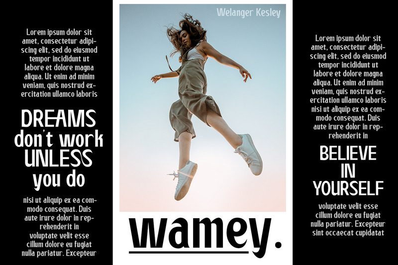 Welanger Kesley - Display Font - Features Image 2