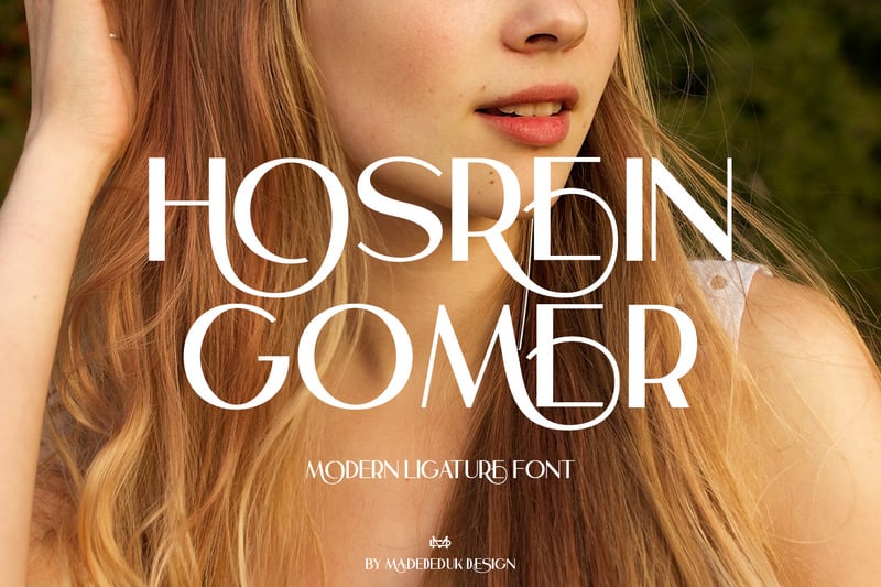 Hosrein Gomer - Ligature Font - Features Image 1