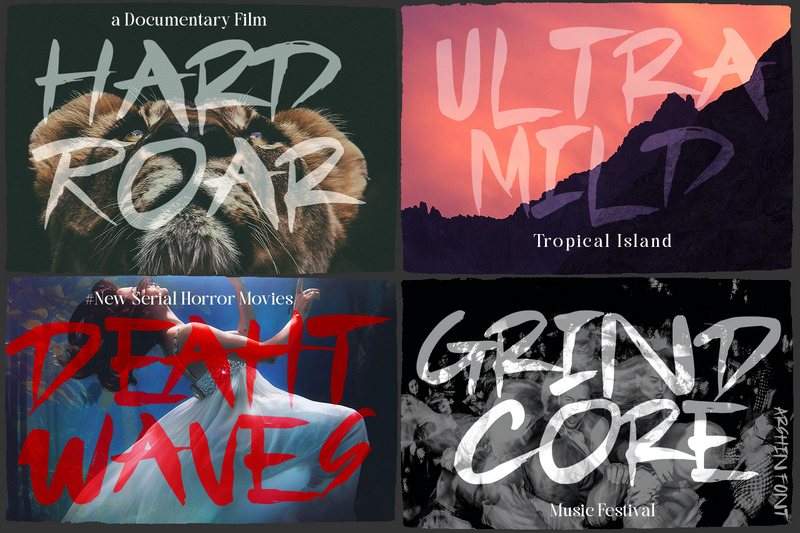 Arshin Handmade Brush Font - Features Image 5