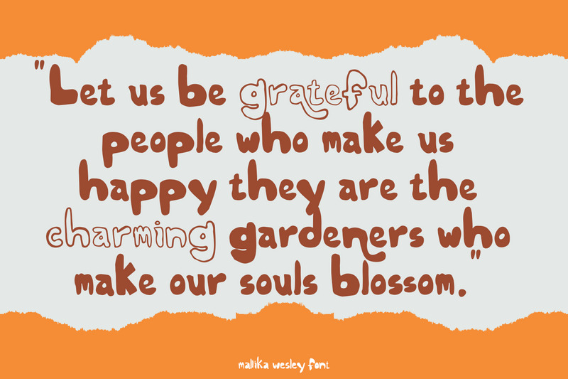Mallika Wesley - Playful Font - Features Image 8